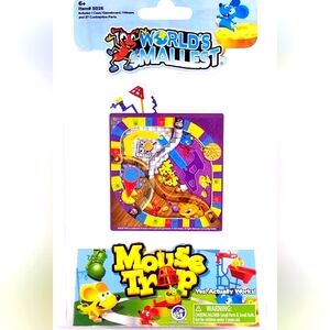 Mini worlds smallest Mouse Trap Game - Multicolor